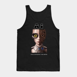 Empowering the future with AI technology Tank Top